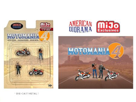 American Diorama 1:64 Figures Motomania 4 – MiJo Exclusives Online