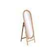 Dressing Mirror Home ESPRIT Natural 46,5 x 48 x 150,5 cm Online Hot Sale