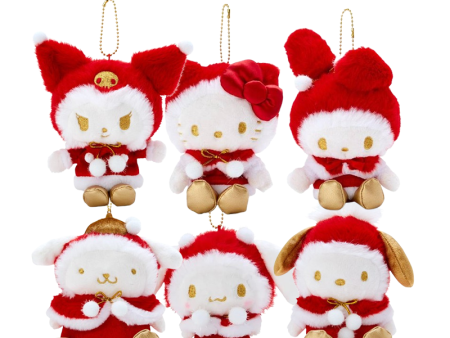 Sanrio Christmas Plush Keychain Fashion