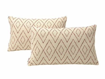 Cushion cover Alexandra House Living 50 x 30 cm Multicolour 2 Units Discount