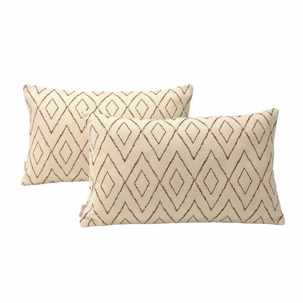 Cushion cover Alexandra House Living 50 x 30 cm Multicolour 2 Units Discount