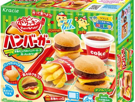 Kracie Kanebo Poppin Cookin Hamburger DIY Candy Online now