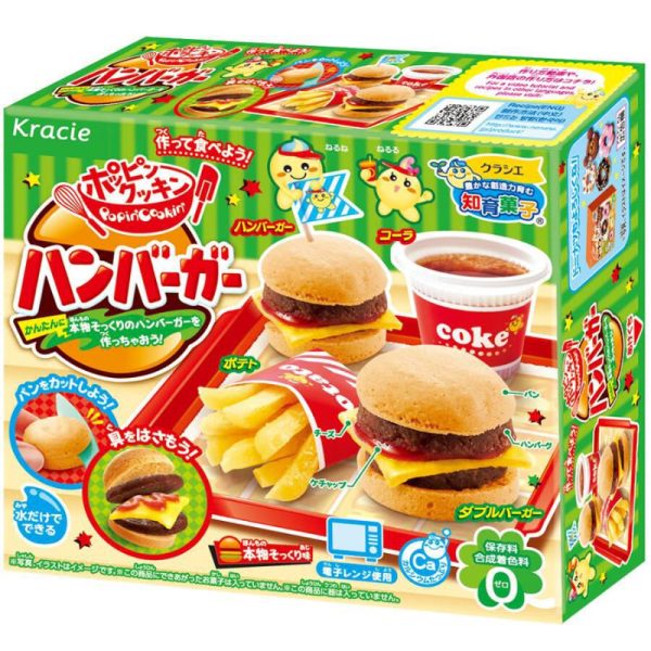 Kracie Kanebo Poppin Cookin Hamburger DIY Candy Online now