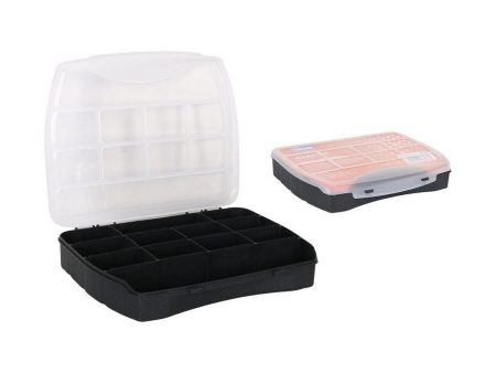 Storage Box with Lid Dem Stainless steel 25 x 20,5 x 4,5 cm Online now