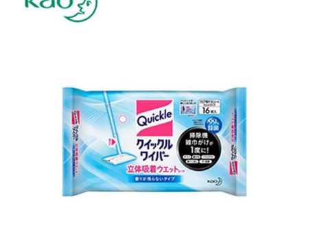 KAO Quickle Wiper 3D Adhesive Wet Sheet Fashion