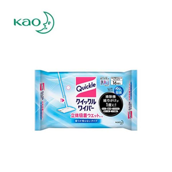 KAO Quickle Wiper 3D Adhesive Wet Sheet Fashion