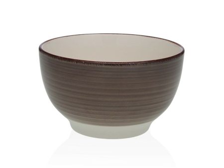 Bowl Versa Grey Stoneware 14 x 8,3 x 14 cm Online now