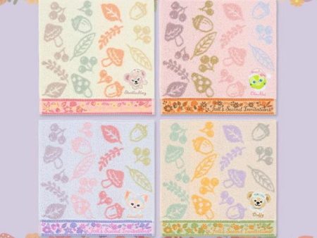 Disney Duffy & Friends Fall s Sound Invitations Mini Towel Set Online Hot Sale