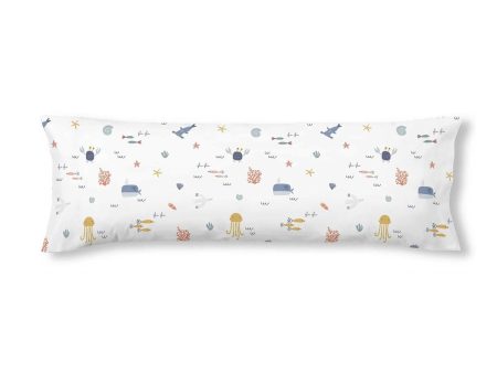 Pillowcase Kids&Cotton Malu Multicolour 45 x 125 cm 100% cotton Cotton Online now