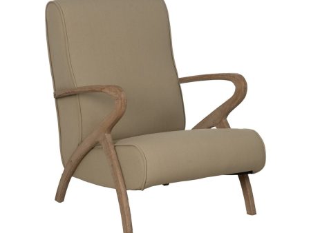 Armchair Beige 57 x 55 x 85 cm Fashion