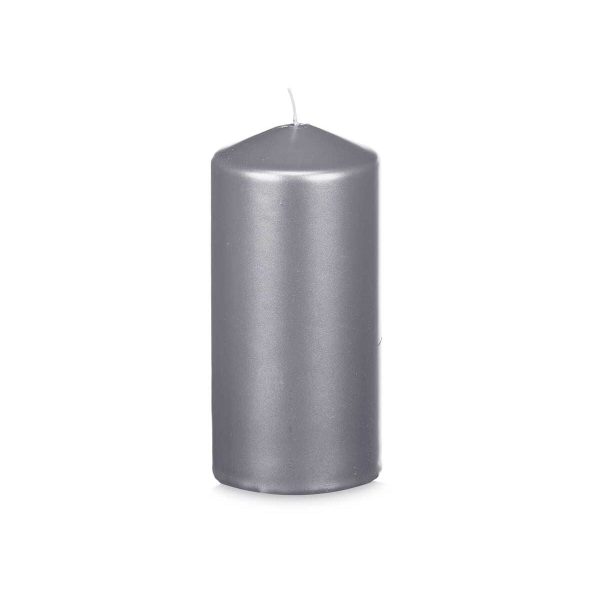 Candle Acorde 92539 Silver 7 x 15,5 x 7 cm (12 Units) Sale