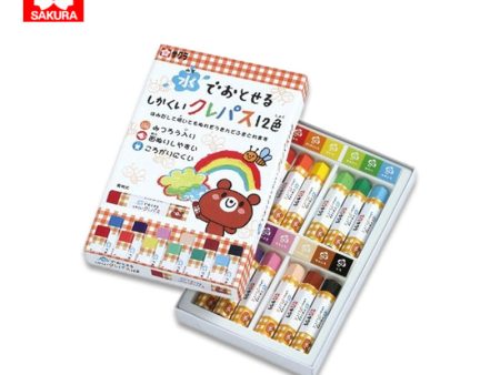 Sakura Color Products Washable Square Crayon Set Online now