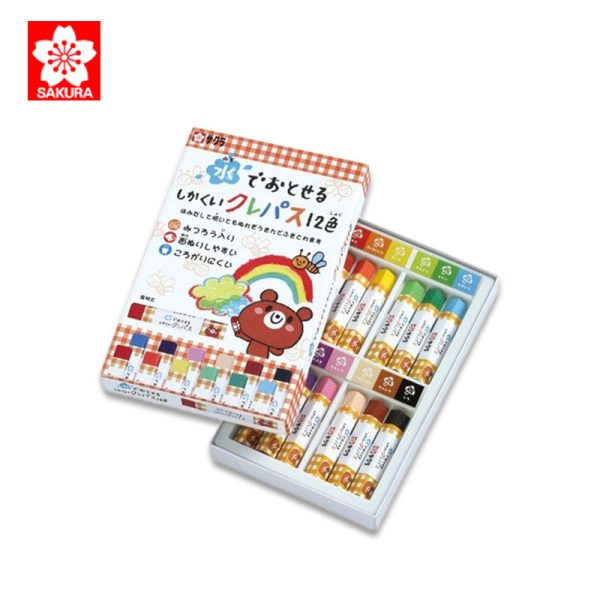 Sakura Color Products Washable Square Crayon Set Online now