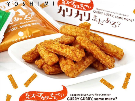 YOSHIMI Sapporo Soup Curry Rice Crackers Online Hot Sale