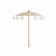 Sunshade DKD Home Decor Beige Natural Metal 170 x 170 x 230 cm Hot on Sale