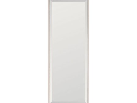 Wall mirror White Natural 40 x 6 x 110 cm For Cheap