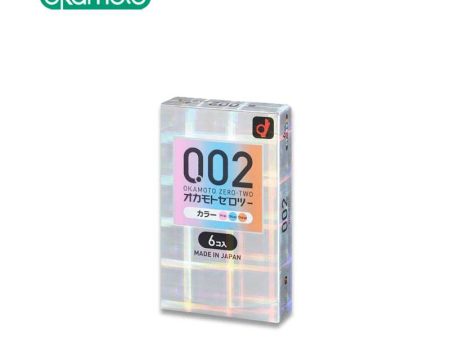 OKAMOTO 0.02 Color Condoms Cheap