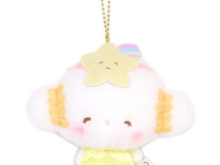 Sanrio Cogimyun Angel Recital Plush Keychain For Sale