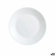 Dessert dish Luminarc Zelie White Glass Ø 18 cm (12 Units) Cheap