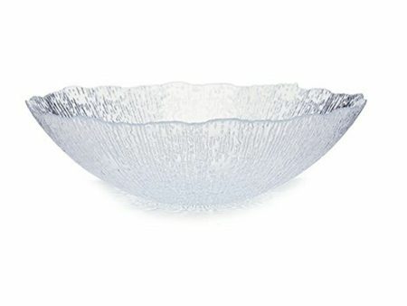 Bowl Rio Transparent Crystal 30,5 x 8,6 x 30,5 cm (4 Units) Online Sale