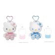 Sanrio - Hello Kitty Plush Keychain    Nurse Pink , Blue For Cheap