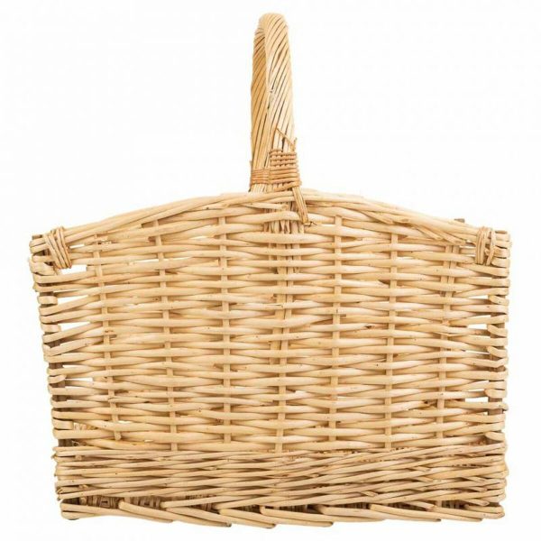 Log basket Alexandra House Living wicker Willow wood 36 x 52 x 49 cm Cheap