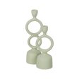 Candleholder Light Green Iron 9 x 7 x 32 cm Cheap