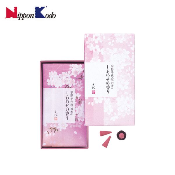 Nippon Kodo Chiyo Uno Happiness Scented Incense Cones 20 pcs Fashion