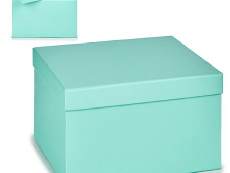 Multi-use Box Cardboard Pastel Blue Discount