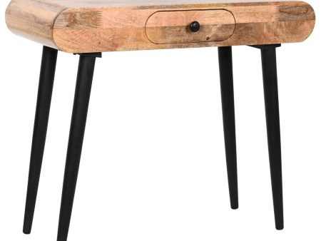 Console Home ESPRIT Brown Black Iron Mango wood 90 x 35 x 75 cm Online now