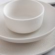 Bowl Bidasoa Fosil White Ceramic 11,8 x 11,8 x 5,9 cm (6 Units) Sale