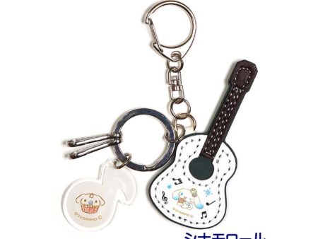 Sanrio Cinnamoroll Guitar Keychain For Discount