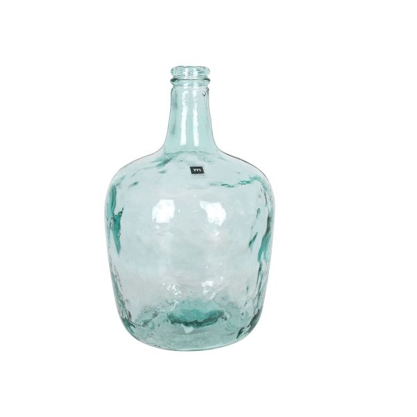 Decorative container La Mediterránea Apple Glass Ø 23 x 36,8 cm (2 Units) Online now