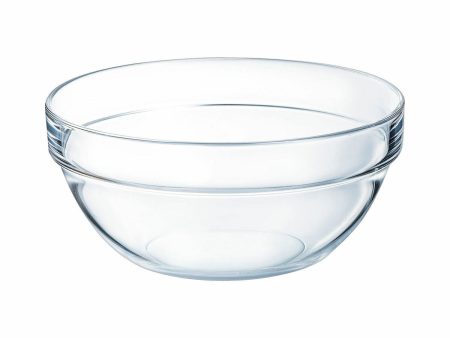 Bowl Luminarc Apilable Transparent Glass (6 Units) For Cheap