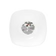 Bowl White 11 x 4 x 11 cm (48 Units) Squared Online