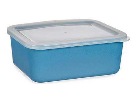 Storage Box with Lid Dark blue 14,5 x 7 x 19,5 cm Online