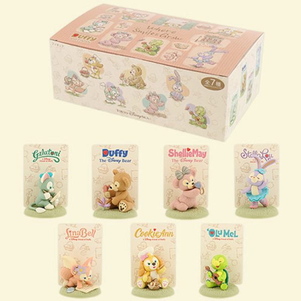 Disney Duffy & Friends Where Smiles Grow Figurine Blind Box (Random 1 of 7) Discount