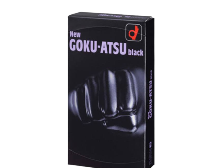 OKAMOTO New GOKU-ATSU Black Condoms 12 pcs For Discount