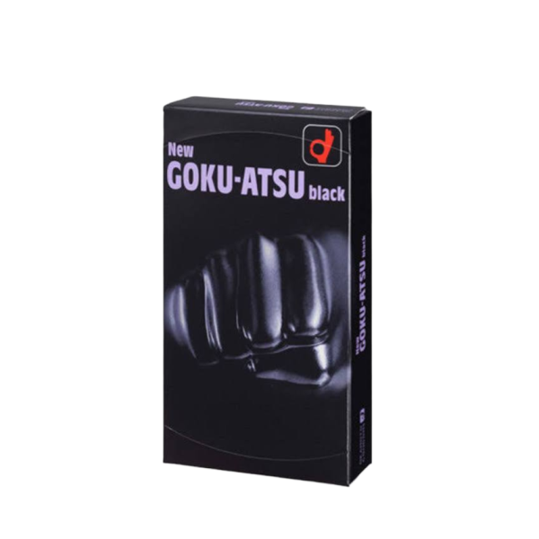 OKAMOTO New GOKU-ATSU Black Condoms 12 pcs For Discount