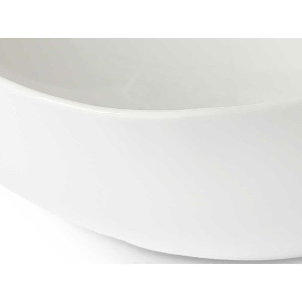 Bowl White 17,5 x 6 x 17,5 cm (36 Units) Squared Online Hot Sale