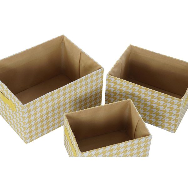 Basket set DKD Home Decor 32 x 24 x 18 cm Cheap