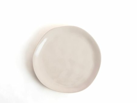 Dessert dish Bidasoa Cosmos White Ceramic Ø 20 cm (12 Units) For Discount