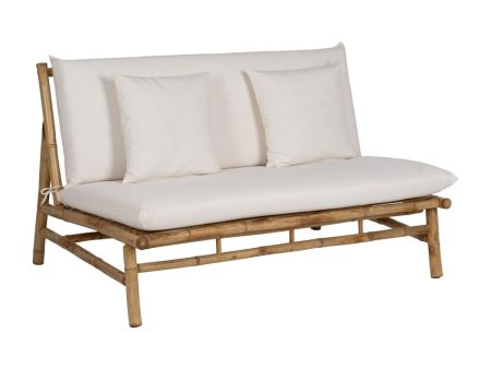 2-Seater Sofa Natural 135 x 86 x 81 cm Online Hot Sale