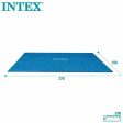 Swimming Pool Cover Intex Frame Solar Rectangular 378 x 186 cm For Discount