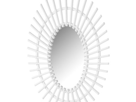 Wall mirror White 35 x 1,5 x 50 cm Sale