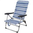 Folding Chair Aktive Mykonos Striped 47 x 85 x 50 cm (4 Units) Hot on Sale