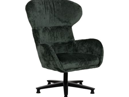 Armchair Black Green 78 x 84,5 x 104,5 cm Online Sale