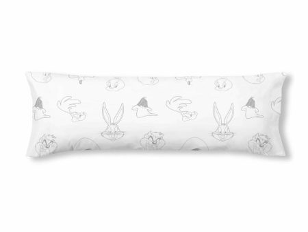 Pillowcase Looney Tunes Multicolour 175 Threads 45 x 125 cm Hot on Sale