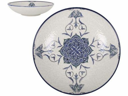 Deep Plate La Mediterránea Rosetta Porcelain (12 Units) Online