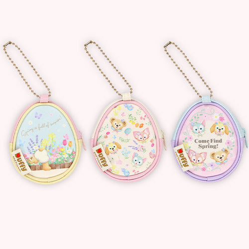 Disney Duffy & Friends Come Find Spring Keychain Pouch Set For Cheap